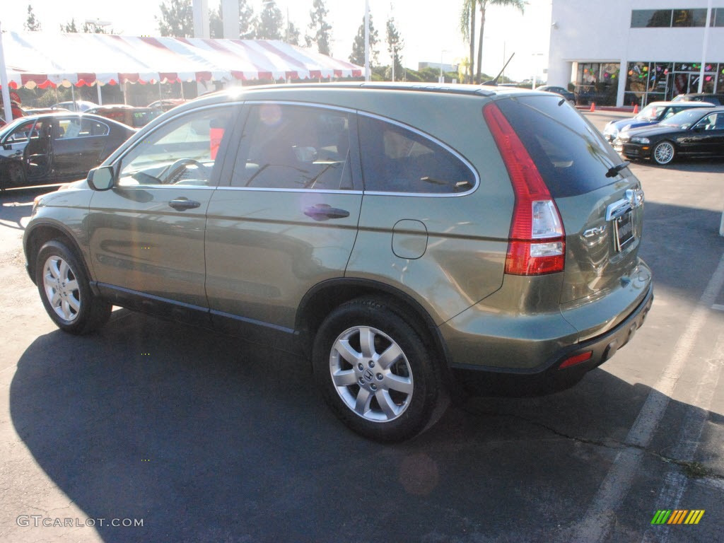 2008 CR-V EX - Green Tea Metallic / Ivory photo #11