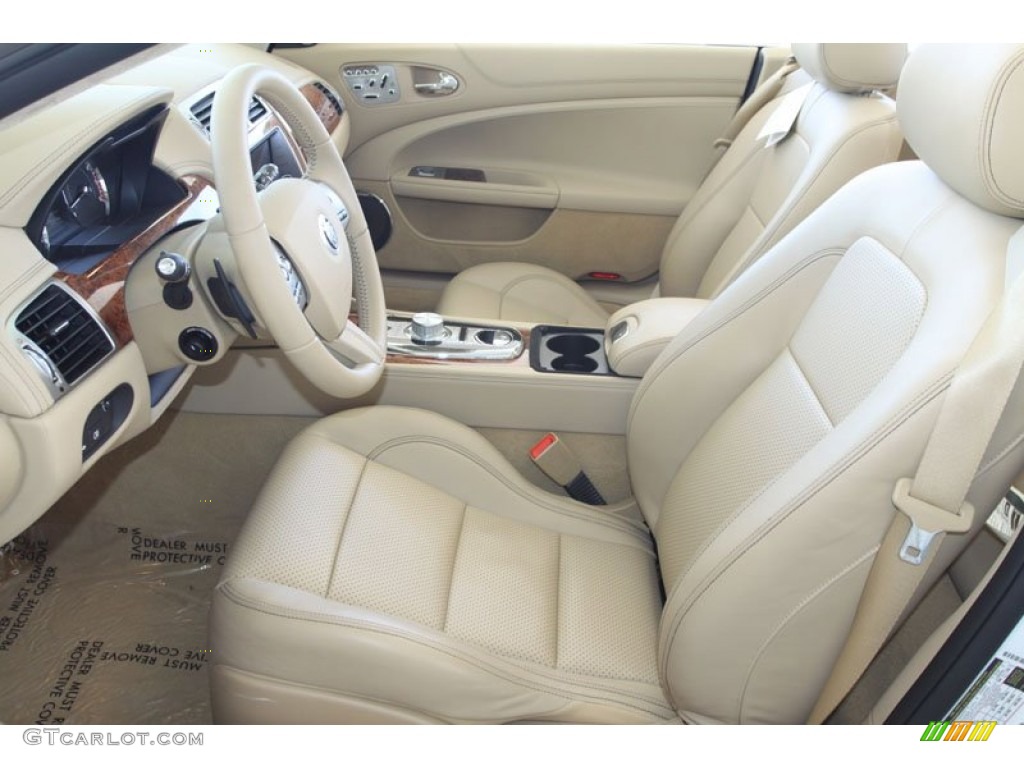 Caramel/Caramel Interior 2011 Jaguar XK XK Convertible Photo #57608511