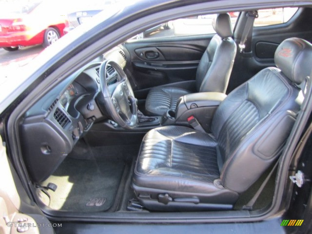 Ebony Interior 2005 Chevrolet Monte Carlo Supercharged SS Tony Stewart Signature Series Photo #57611767
