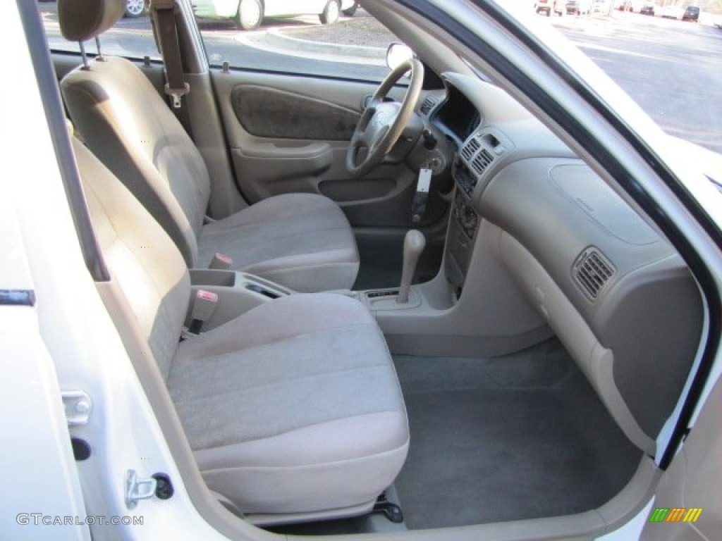 2000 Super White Toyota Corolla Ve 57610762 Photo 9
