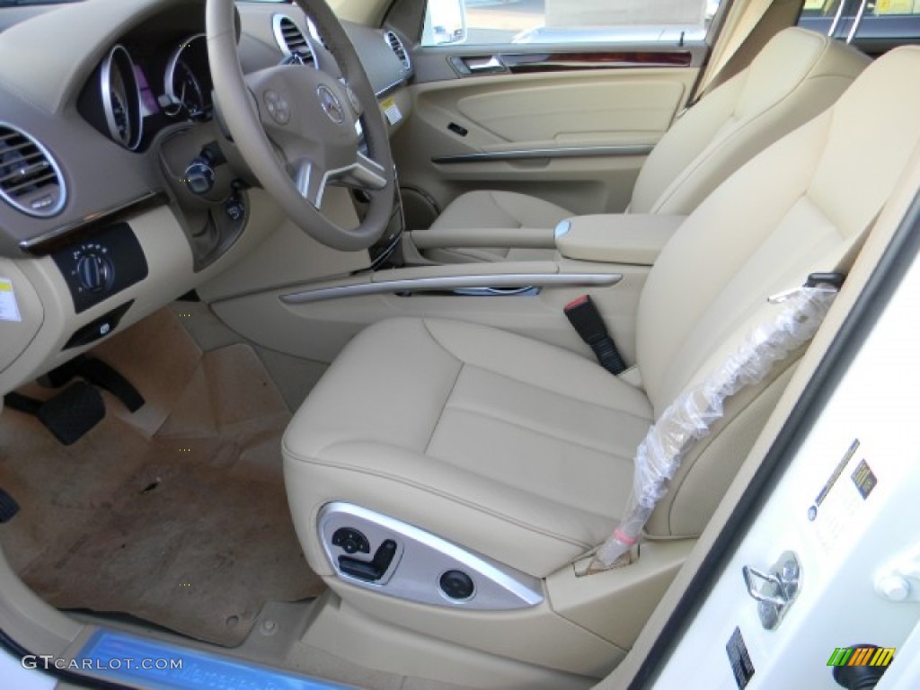 Cashmere Interior 2012 Mercedes-Benz GL 350 BlueTEC 4Matic Photo #57611925