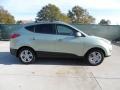 2012 Kiwi Green Hyundai Tucson GLS  photo #2