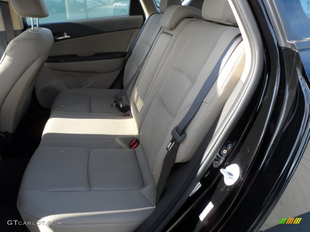 2012 Elantra GLS Touring - Black Noir Pearl / Beige photo #21