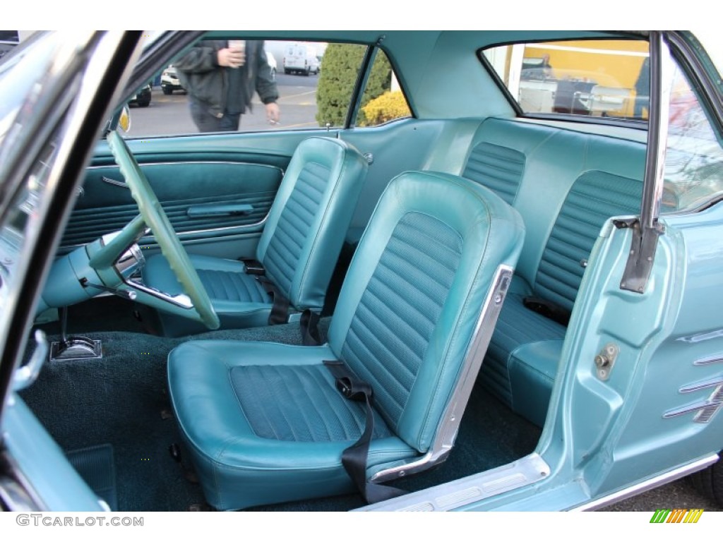 1966 Tahoe Turquoise Ford Mustang Coupe 57611177 Photo 12