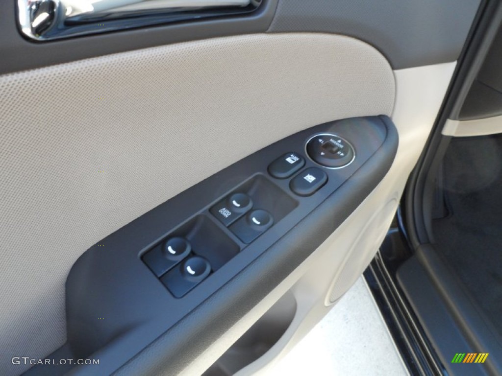 2012 Elantra GLS Touring - Black Noir Pearl / Beige photo #23