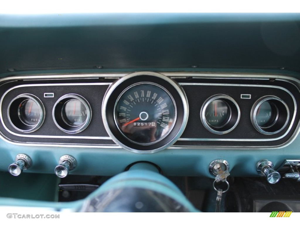 1966 Mustang Coupe - Tahoe Turquoise / Turquoise photo #19