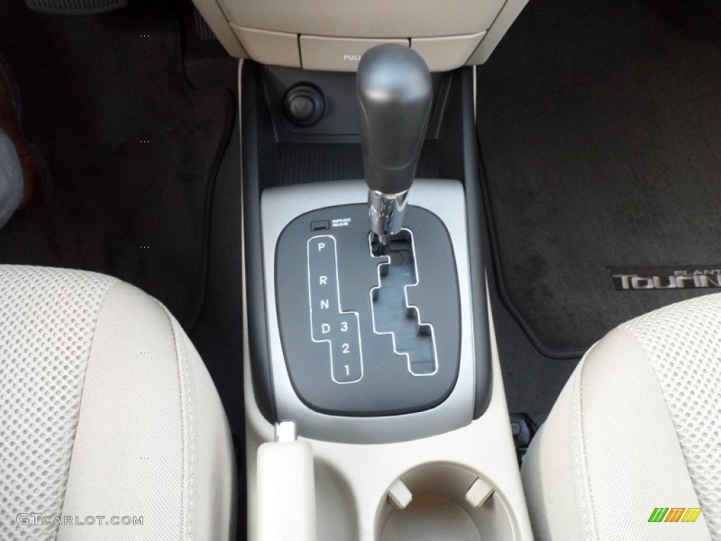2012 Elantra GLS Touring - Black Noir Pearl / Beige photo #29