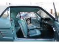 Turquoise 1966 Ford Mustang Coupe Interior Color