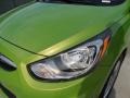 2012 Electrolyte Green Hyundai Accent SE 5 Door  photo #9