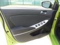 2012 Electrolyte Green Hyundai Accent SE 5 Door  photo #23