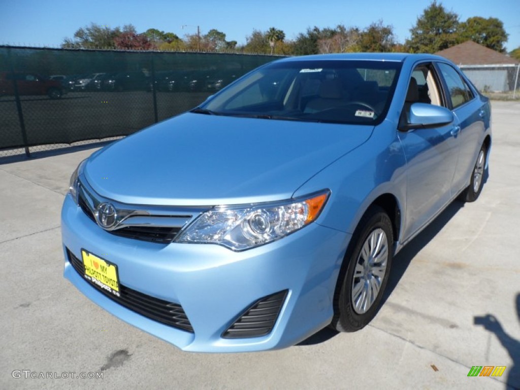 Clearwater Blue Metallic 2012 Toyota Camry LE Exterior Photo #57613423