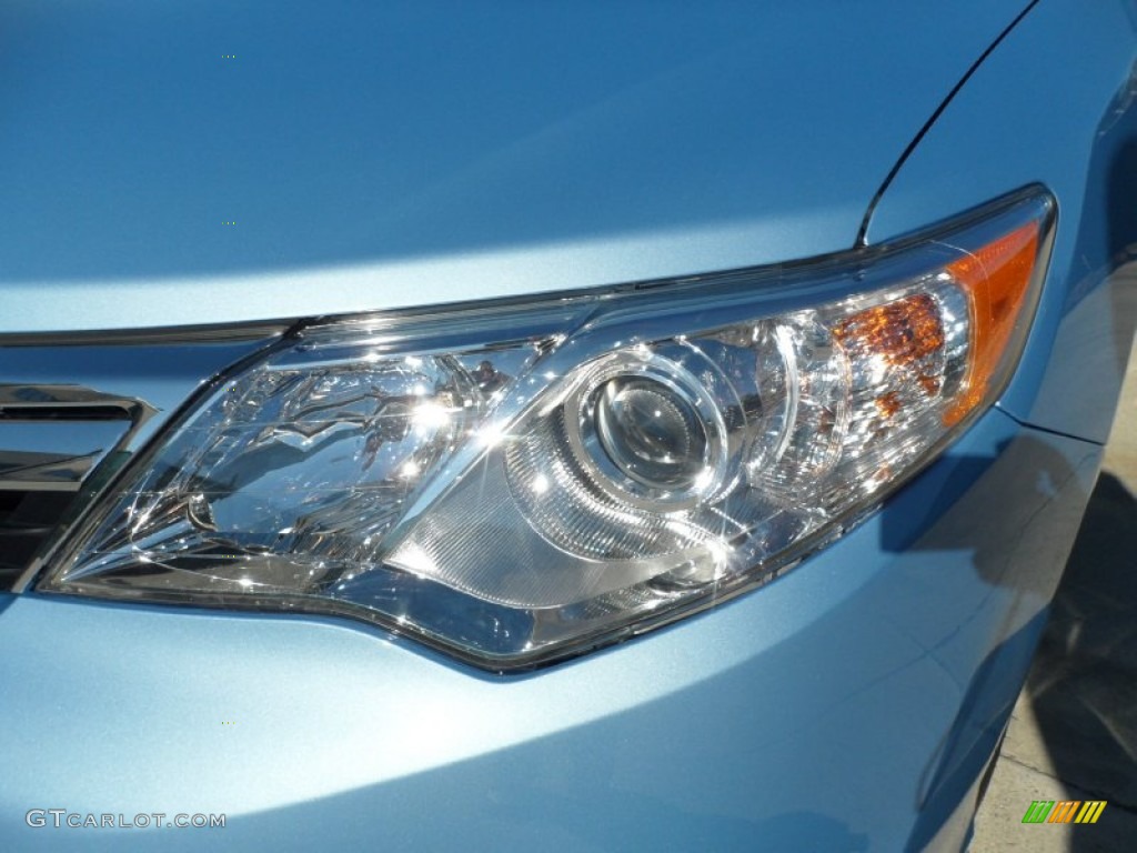 2012 Camry LE - Clearwater Blue Metallic / Ivory photo #9