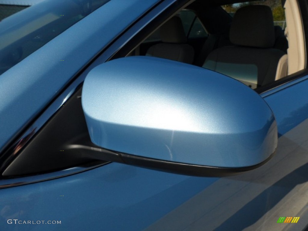 2012 Camry LE - Clearwater Blue Metallic / Ivory photo #11