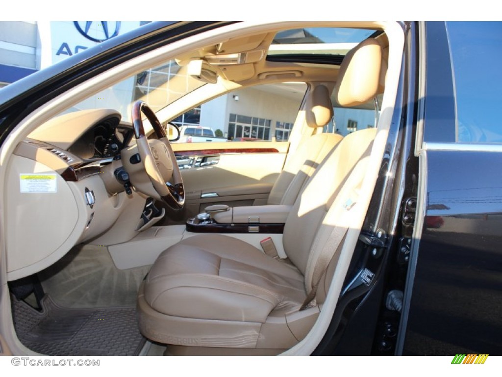 Cashmere/Savanna Interior 2008 Mercedes-Benz S 550 4Matic Sedan Photo #57613816