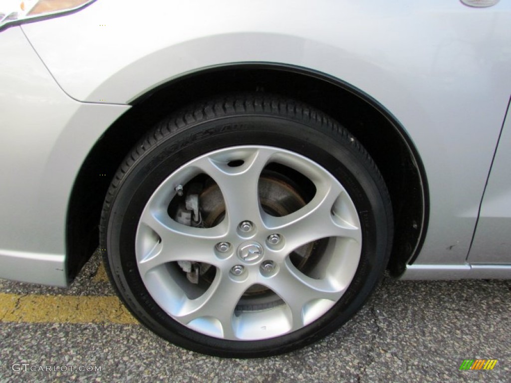 2008 MAZDA5 Sport - Sunlight Silver / Black photo #3