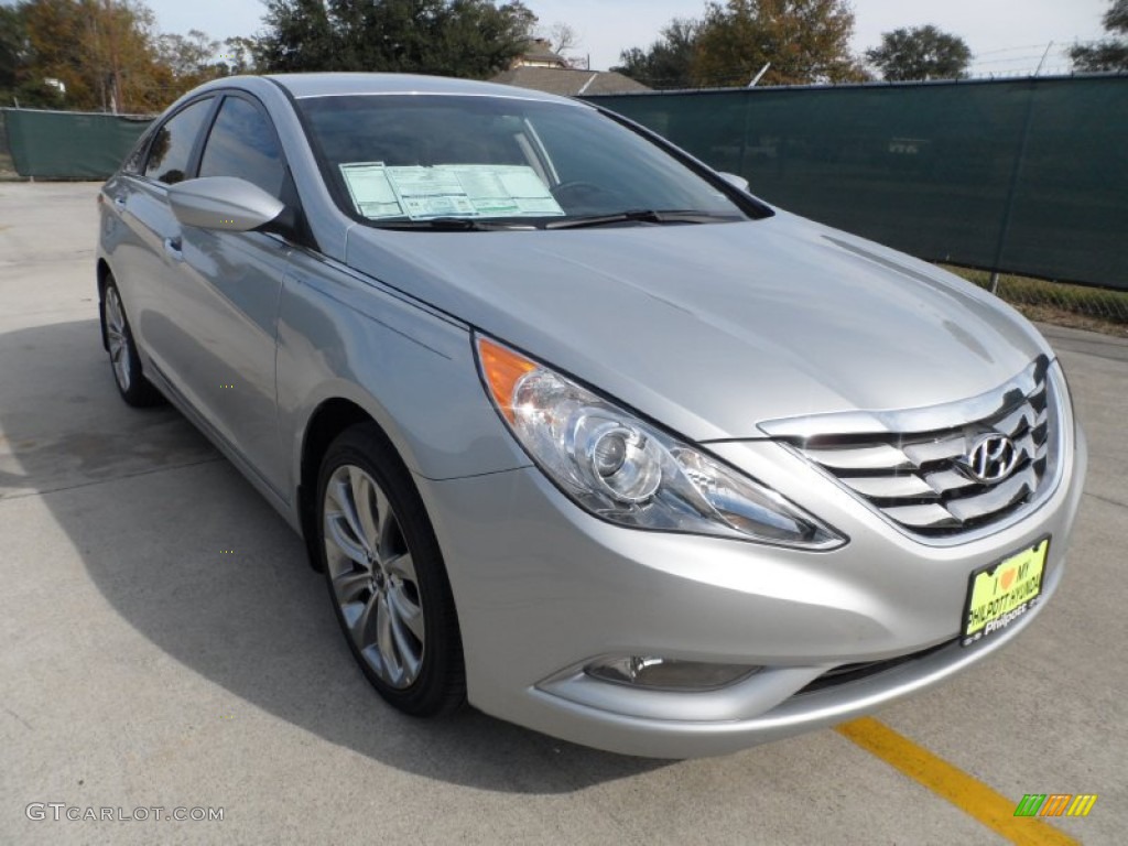 2012 Sonata SE - Radiant Silver / Gray photo #1