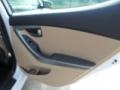 2012 Shimmering White Hyundai Elantra Limited  photo #21