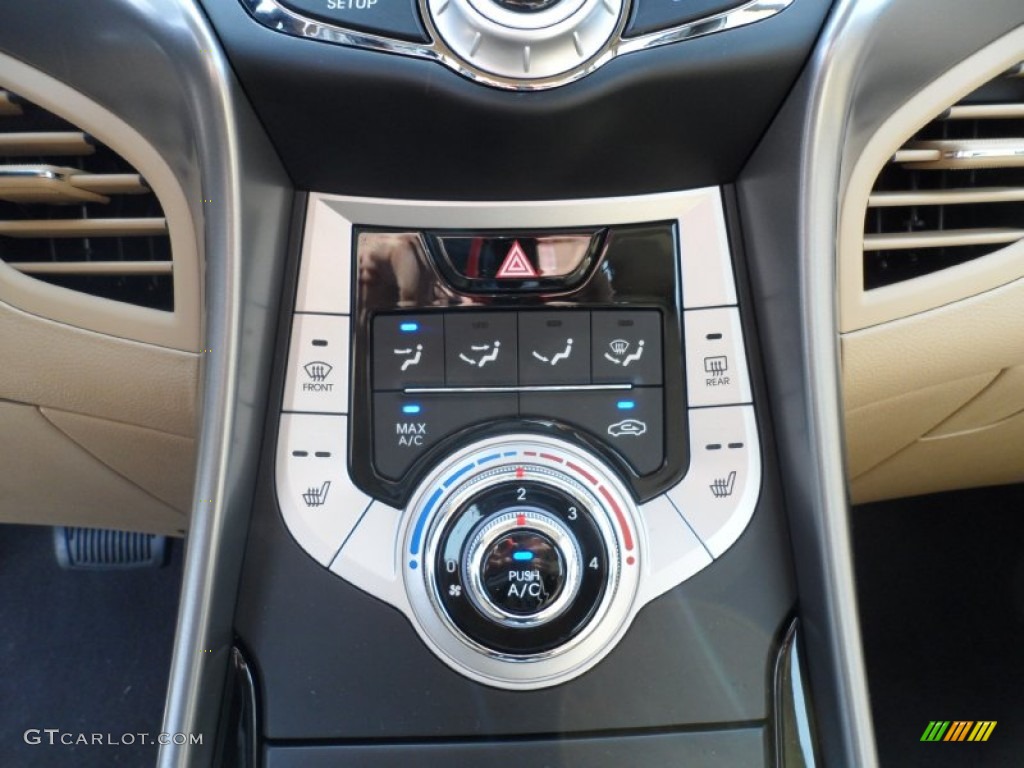 2012 Elantra Limited - Shimmering White / Beige photo #31