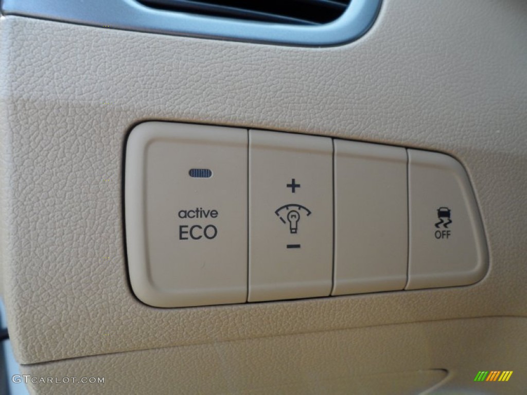 2012 Elantra Limited - Shimmering White / Beige photo #35