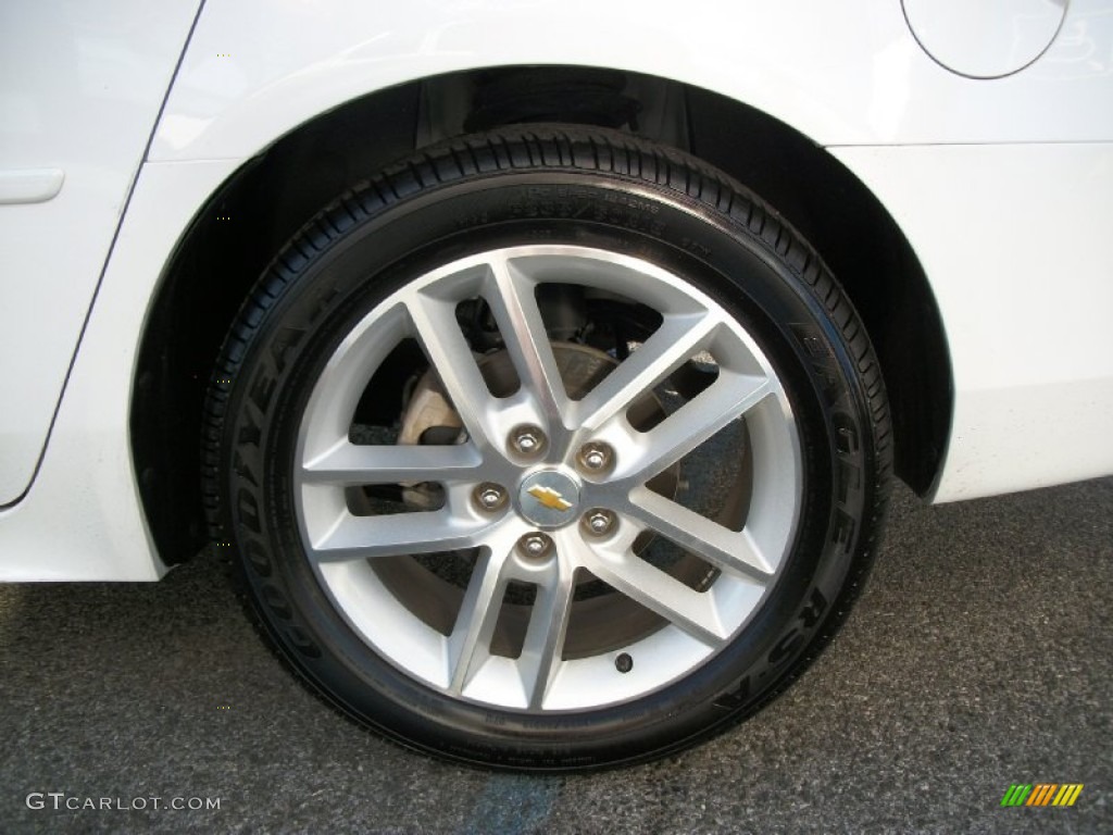 2011 Impala LTZ - Summit White / Gray photo #4