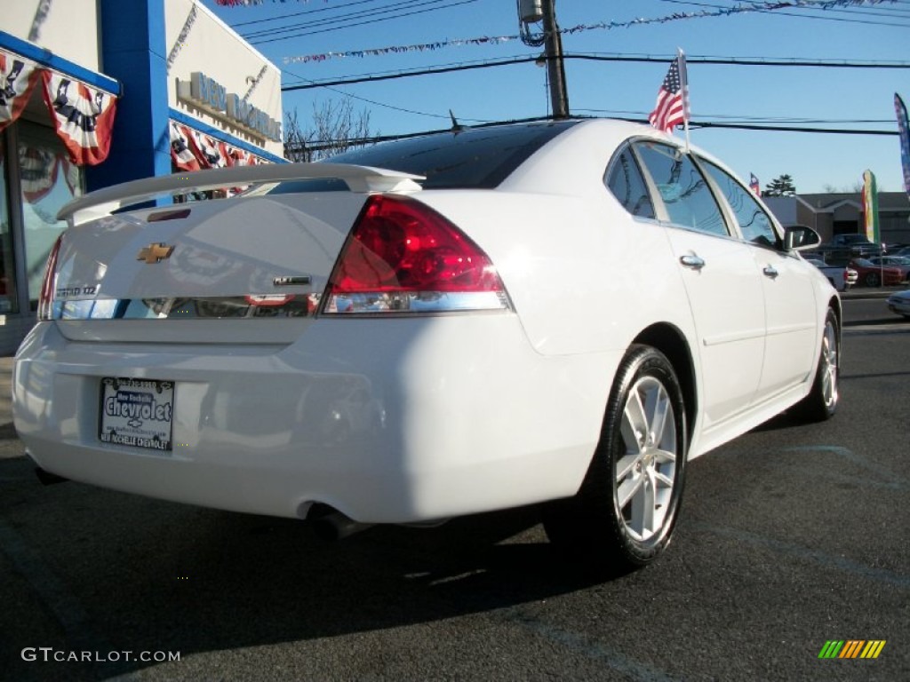 2011 Impala LTZ - Summit White / Gray photo #7