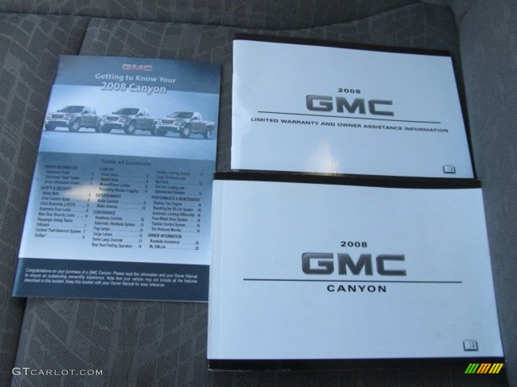 2008 GMC Canyon SL Extended Cab Books/Manuals Photos