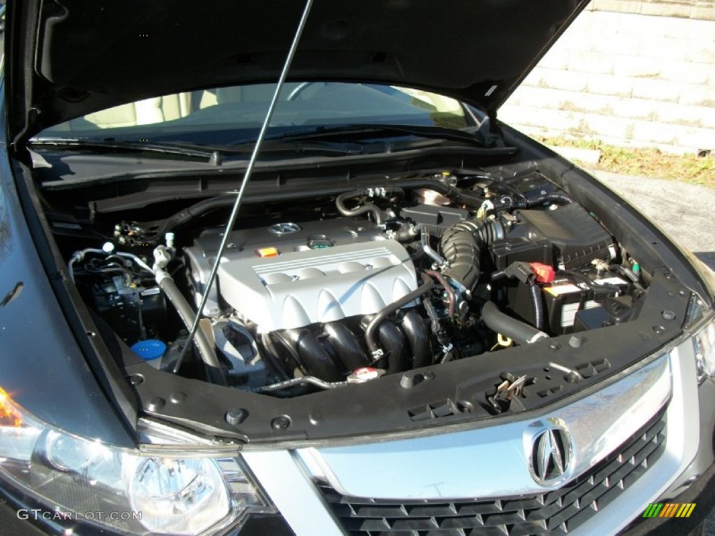 2009 TSX Sedan - Crystal Black Pearl / Parchment photo #30