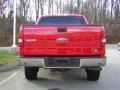2005 Bright Red Ford F150 Lariat SuperCrew 4x4  photo #4