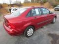 2000 Sangria Red Metallic Ford Focus LX Sedan  photo #4