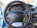2000 Light Sapphire Blue Metallic Ford Focus ZX3 Coupe  photo #13