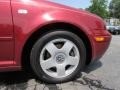 2000 Canyon Red Metallic Volkswagen Jetta GLS Sedan  photo #13