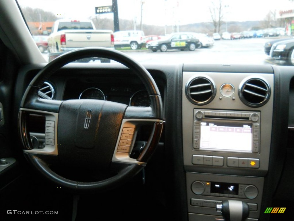 2008 MKZ AWD Sedan - Black / Dark Charcoal photo #4