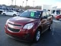 2010 Cardinal Red Metallic Chevrolet Equinox LS  photo #3