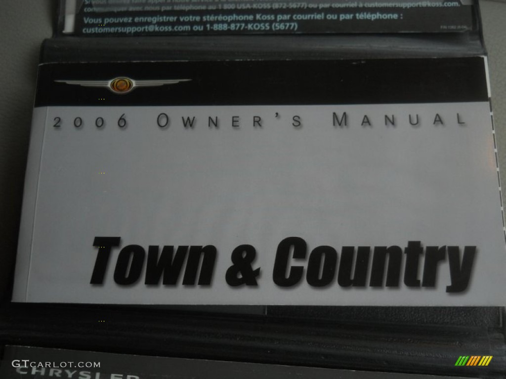 2006 Chrysler Town & Country Limited Books/Manuals Photo #57618760