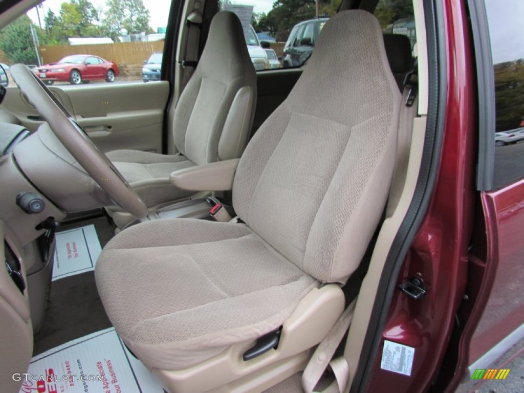 2000 Windstar LX - Cabernet Red Metallic / Medium Parchment photo #14