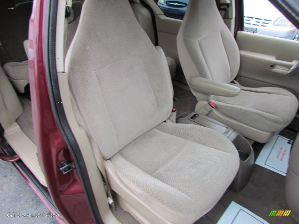 2000 Windstar LX - Cabernet Red Metallic / Medium Parchment photo #31