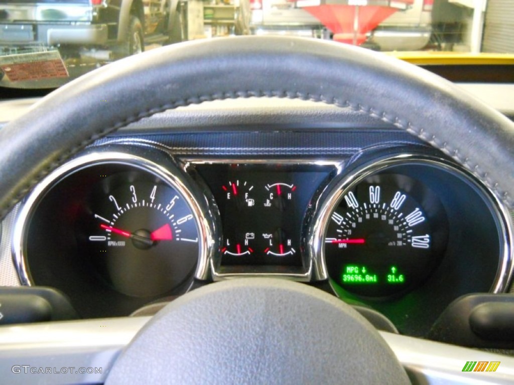 2007 Ford Mustang V6 Deluxe Convertible Gauges Photo #57621088