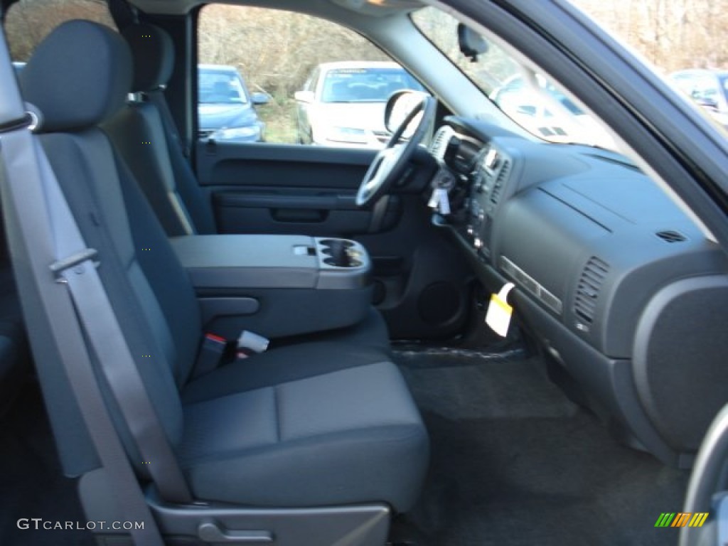 2012 Silverado 1500 LT Extended Cab 4x4 - Black / Ebony photo #16