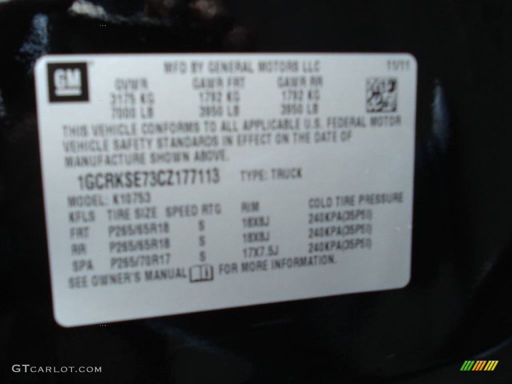 2012 Silverado 1500 LT Extended Cab 4x4 - Black / Ebony photo #20