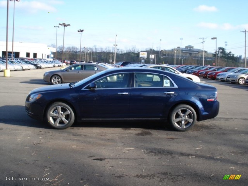 Imperial Blue Metallic 2012 Chevrolet Malibu LT Exterior Photo #57621233