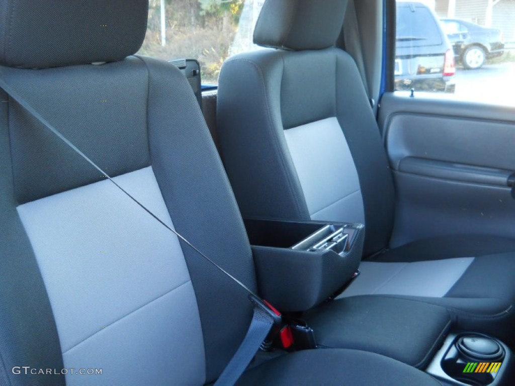 2010 Ranger XL Regular Cab - Vista Blue Metallic / Medium Dark Flint photo #12