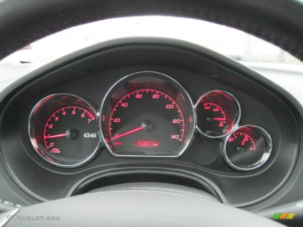 2007 Pontiac G6 GT Sedan Gauges Photos