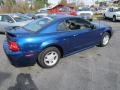 Atlantic Blue Metallic 1999 Ford Mustang V6 Coupe Exterior