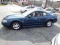 1999 Atlantic Blue Metallic Ford Mustang V6 Coupe  photo #9