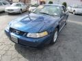 1999 Atlantic Blue Metallic Ford Mustang V6 Coupe  photo #11