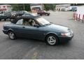 1999 Cosmic Blue Metallic Saab 9-3 Convertible  photo #2