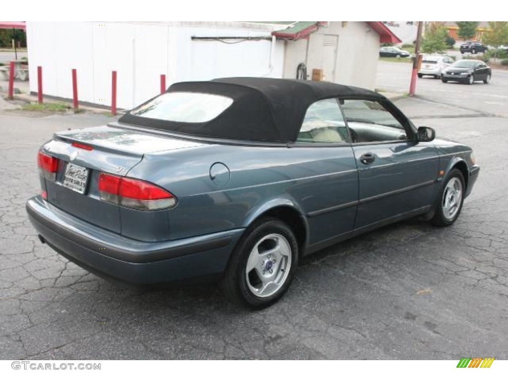 1999 9-3 Convertible - Cosmic Blue Metallic / Warm Beige photo #4