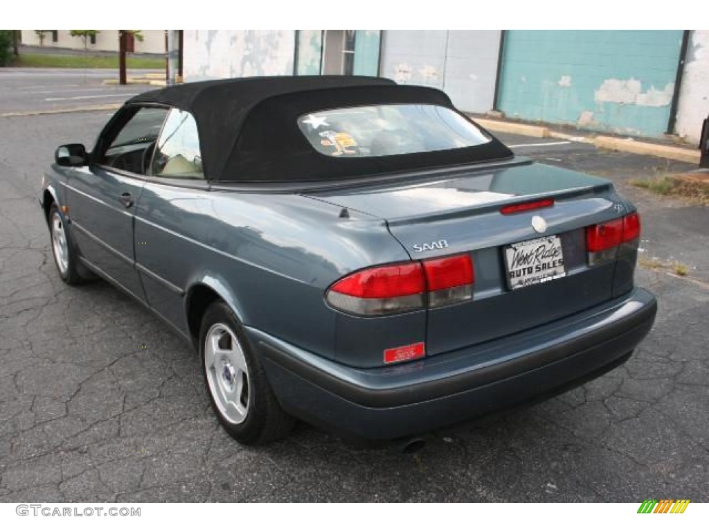 1999 9-3 Convertible - Cosmic Blue Metallic / Warm Beige photo #7