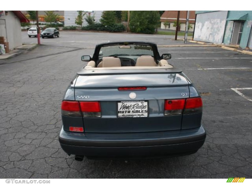1999 9-3 Convertible - Cosmic Blue Metallic / Warm Beige photo #15