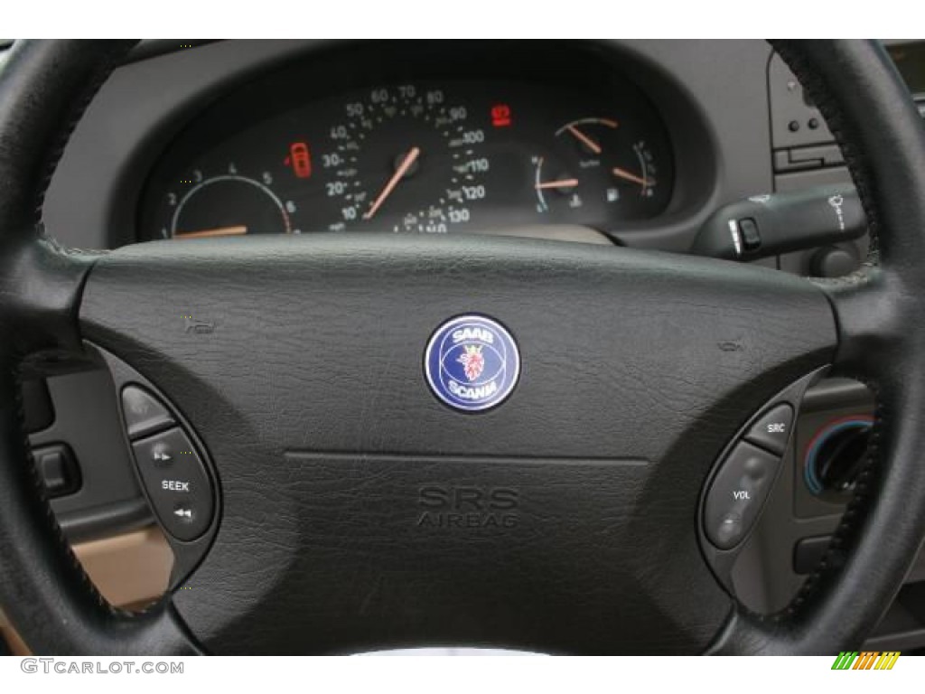 1999 9-3 Convertible - Cosmic Blue Metallic / Warm Beige photo #24